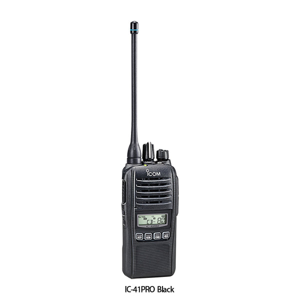 UHF HANDHELD WATERPROOF BLACK  IC-41PRO