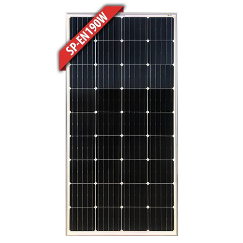 ENERDRIVE 190W FIXED MONO SOLAR PANEL - SILVER FRAME SP-EN190W