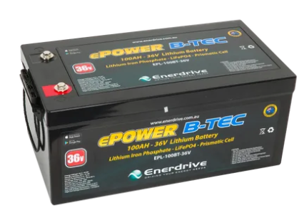 100AMP / 36V LIFEPO4 BATTERY BT EPL-100BT-36V