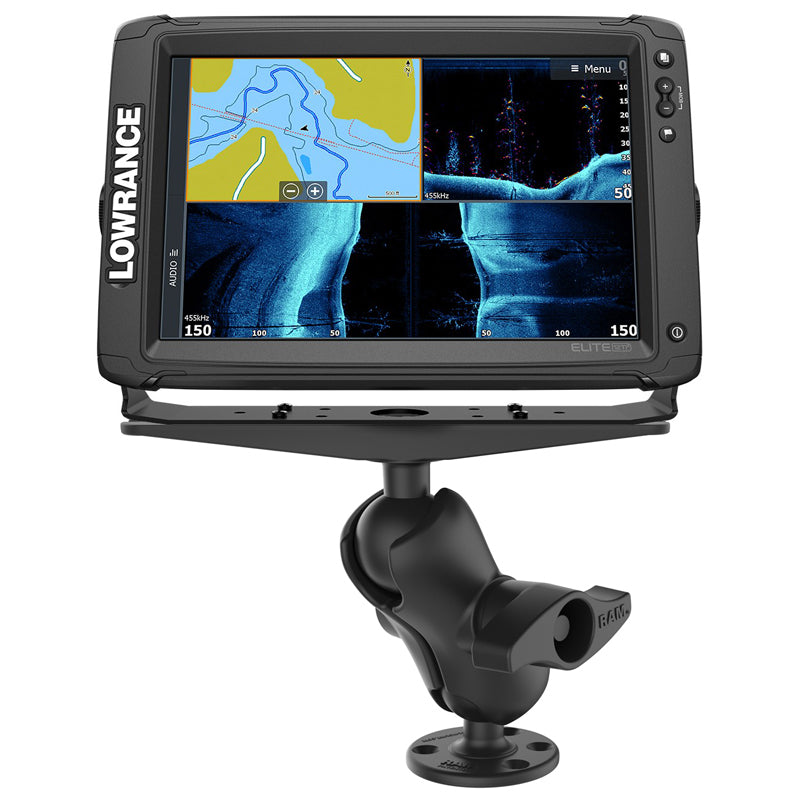 LARGE MARINE ELECTRONIC MOUNT RAM-D-111U-C