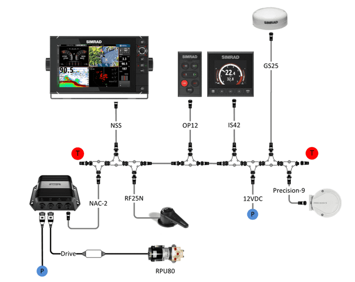 OP12 AUTOPILOT CONTROLLER 000-13287-001