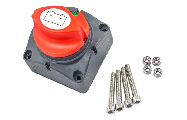 SINGLE BATTERY ISOLATOR SWITCH WITH REMOVABLE KNOB JPW6135
