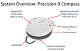 PRECISION-9 COMPASS 000-12607-001