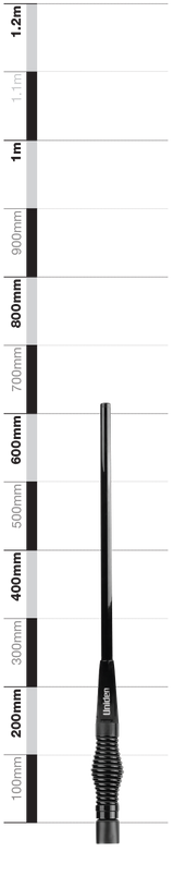 HEAVY DUTY FIBREGLASS RAYDOME ANTENNA – BLK 3.0 DBI GAIN ATX890S