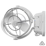 FAN SIROCCO 2 12/24V 3 SPEED WHITE 77010CA-WBX