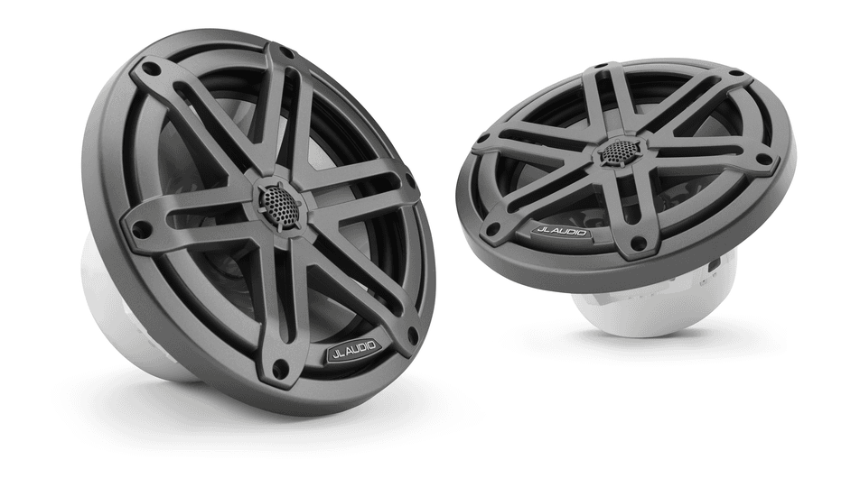 M3-770X-S-Gm 7.7" Marine Speakers Gray Sport Grilles 010-03066-00