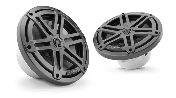 M3-770X-S-Gm 7.7" Marine Speakers Gray Sport Grilles 010-03066-00