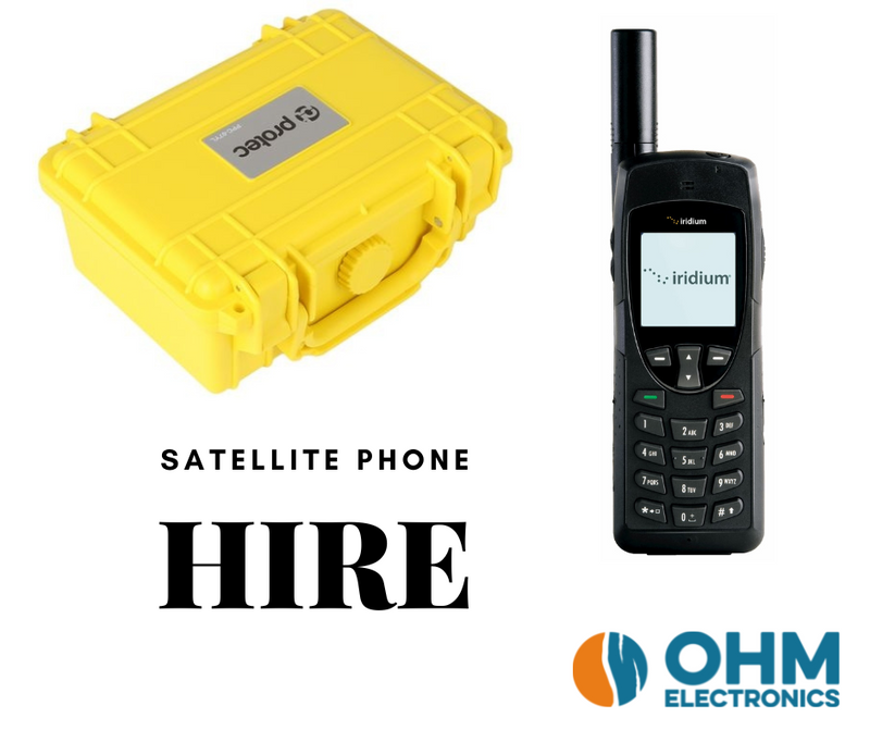 SATELLITE PHONE IRIDIUM 9555 HIRE