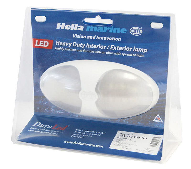 WHITE LED DURALED LAMP SWITCH 12/24V 2JA980704001