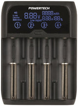 4-CHANNEL UNIVERSAL FAST CHARGER WITH LCD MB3703
