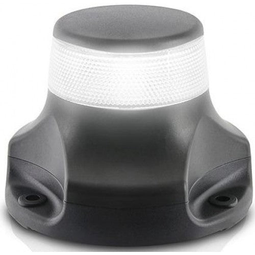 ROUND WHITE NAVIGATION LAMP - BLACK BASE 2LT980910121