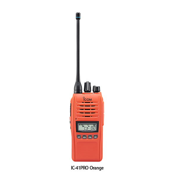 UHF HANDHELD WP ORANGE IC-41PRO