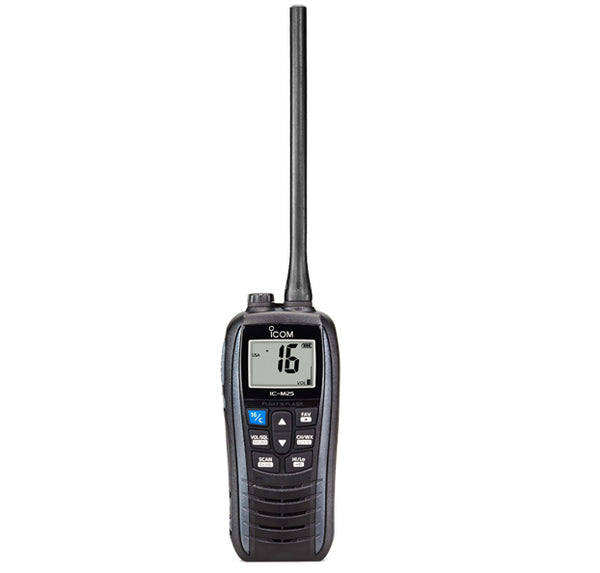 5W WATERPROOF FLOATING RADIO (GREY) IC-M25EURO