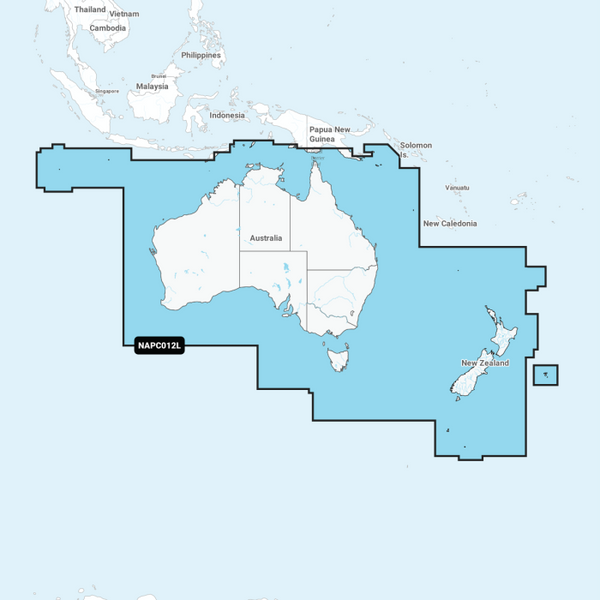 NAVIONICS+ AUSTRALIA & NEW ZEALAND NAPC012L