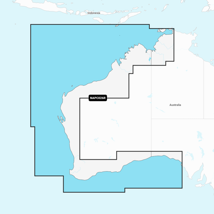 NAVIONICS+ AUSTRALIA, WEST NAPC026R 010-C1359-30
